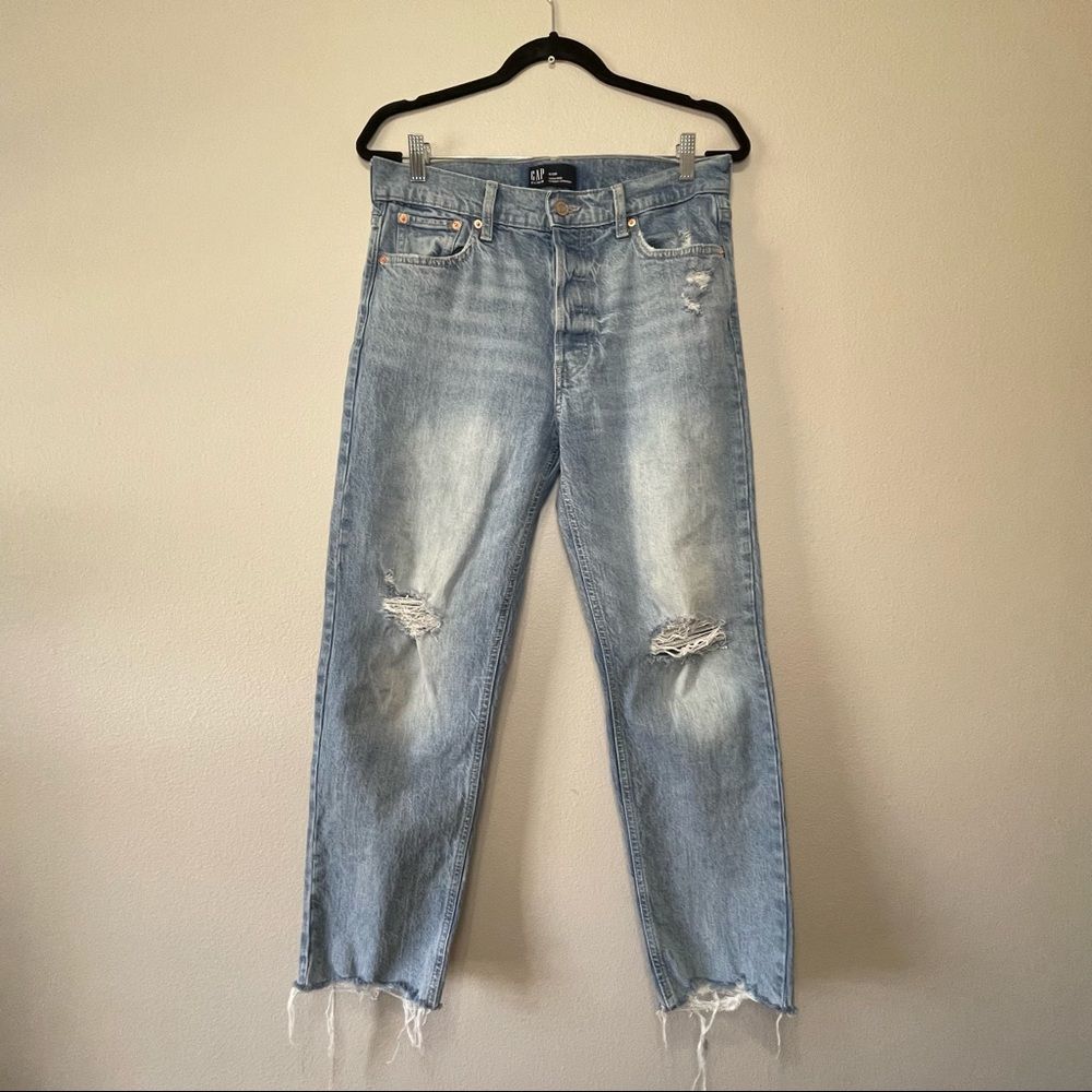 Gap High Rise Cheeky Straight Jeans Size 8 Regular